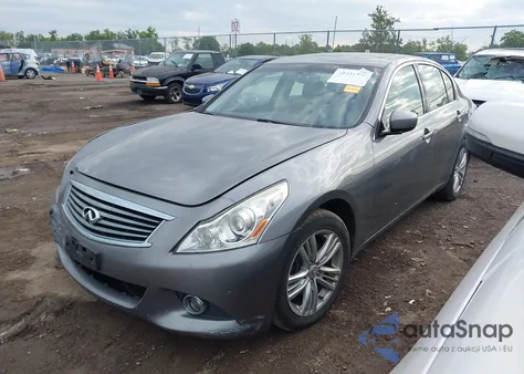 2012 Infiniti G37X z USA, uszkodzony, nr VIN JN1CV6AR3CM977356